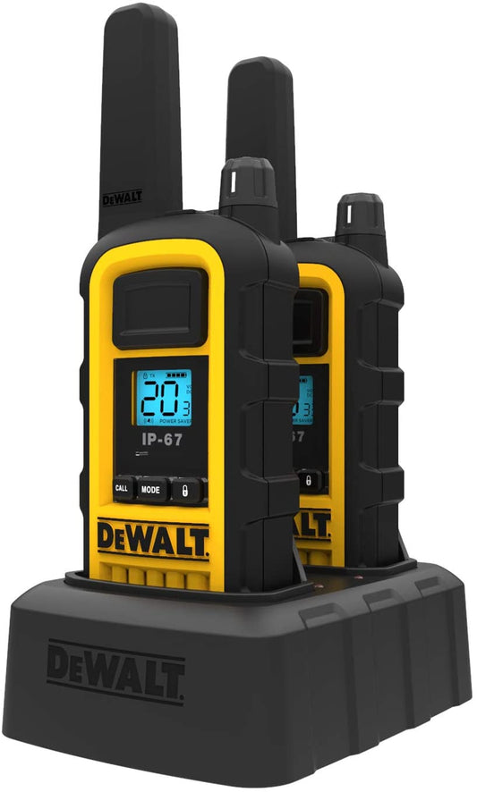 DeWALT DXFRS800 Heavy Duty Walkie Talkies