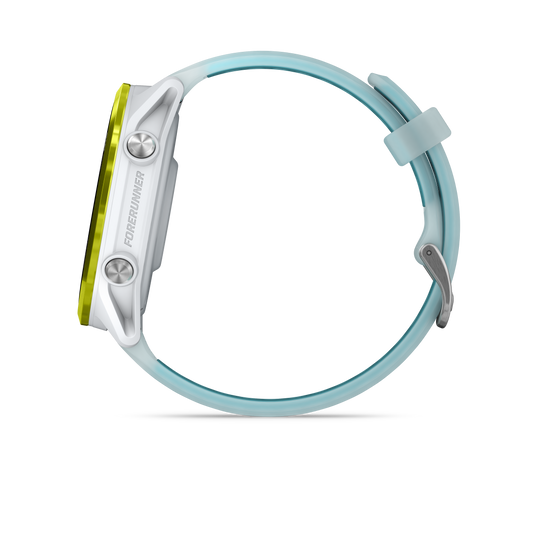 Forerunner® 570 - 47mm, Amp Yellow Aluminum with Translucent Whitestone/Turquoise Band