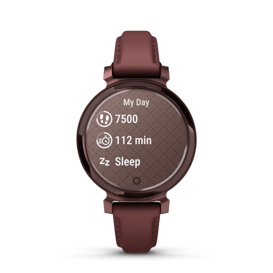 Lily 2 Classic - Dark Bronze with Mulberry Leather Band