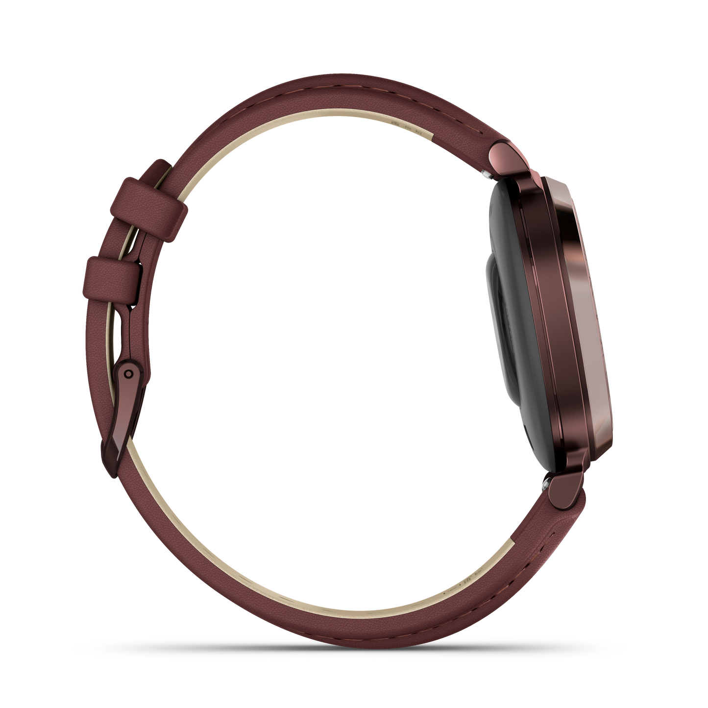 Lily 2 Classic - Dark Bronze with Mulberry Leather Band