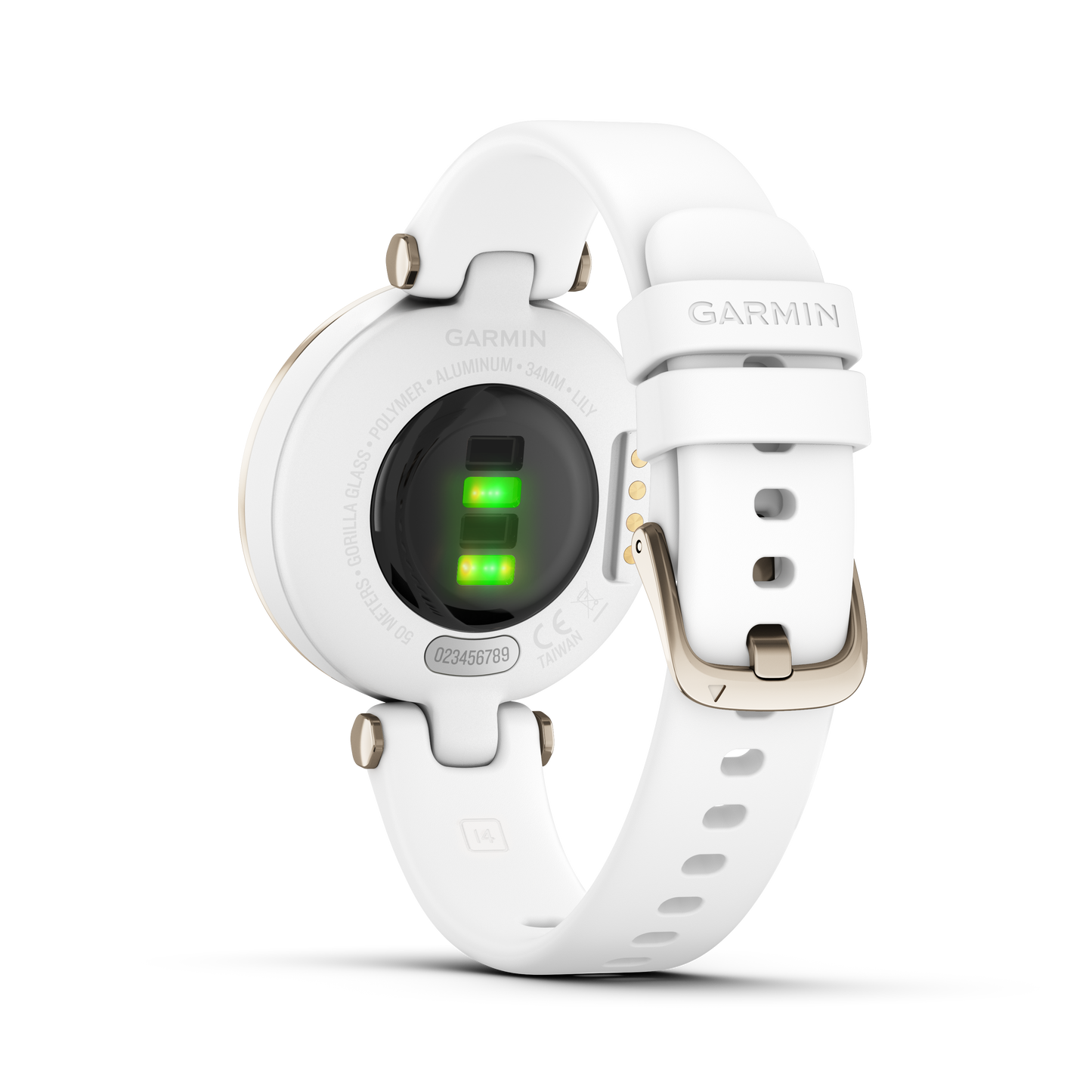 Forerunner® 165 Music, Mist Gray/Whitestone