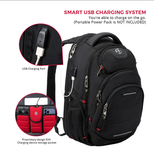 NEPTUNE Black Backpack with SDD Finder