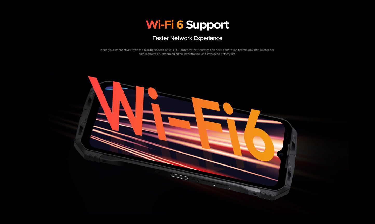 DOOGEE V Max Plus - Rugged Phone - Obsidian Black