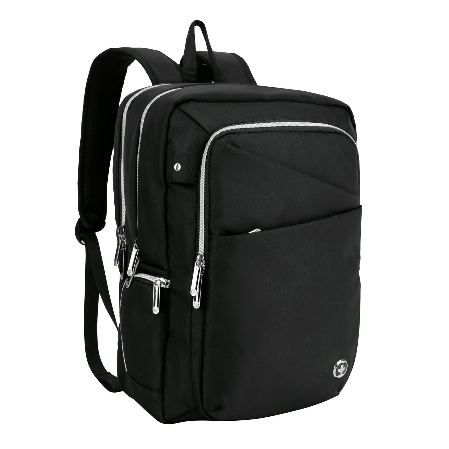 KATY ROSE Black Platinum Backpack