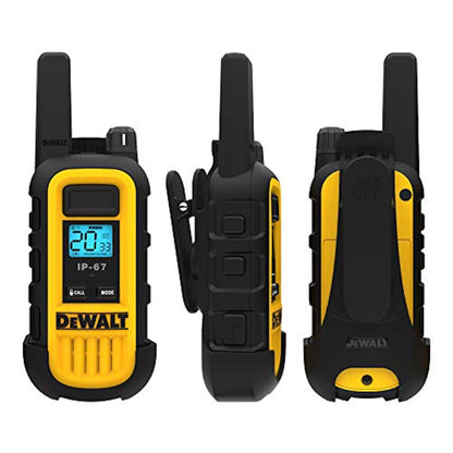 Dewalt Heavy Duty 12 DXFRS300 Radios with 2X 6 Port Chargers
