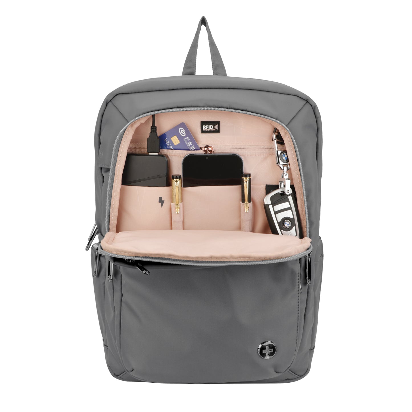 KATY ROSE F Gray Backpack