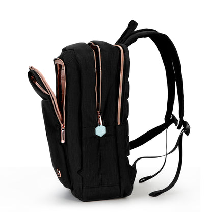 KATY ROSE Black Backpack
