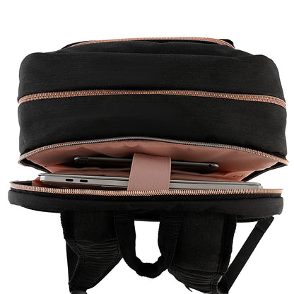 KATY ROSE Black Backpack