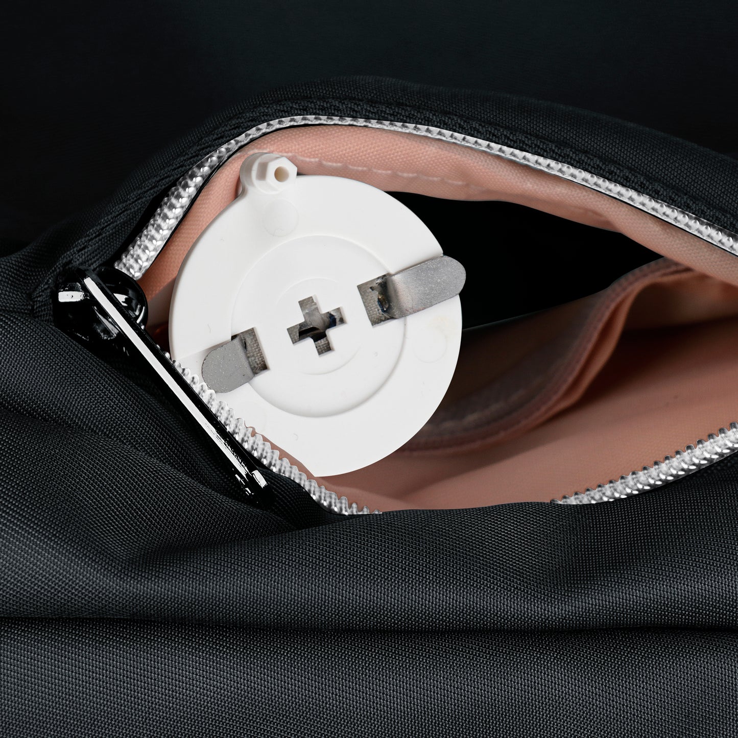 KATY ROSE Black Platinum Backpack with SDD Finder