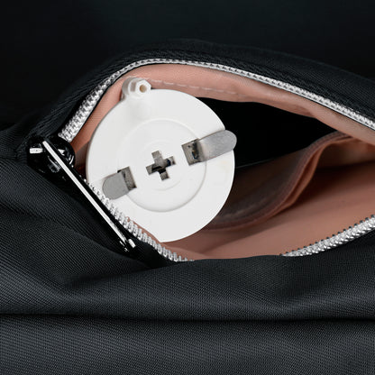 KATY ROSE Black Platinum Backpack with SDD Finder