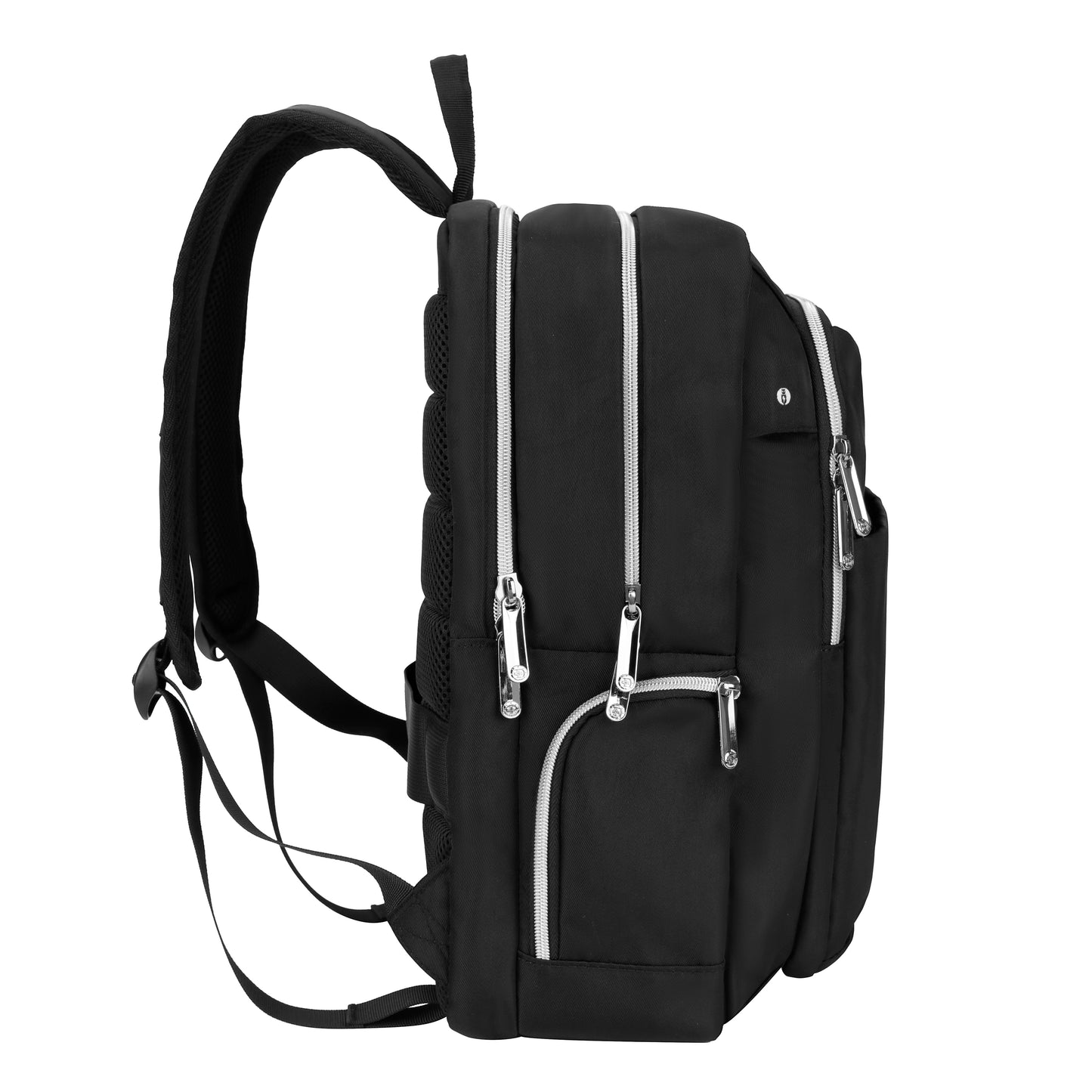 KATY ROSE Black Platinum Backpack with SDD Finder