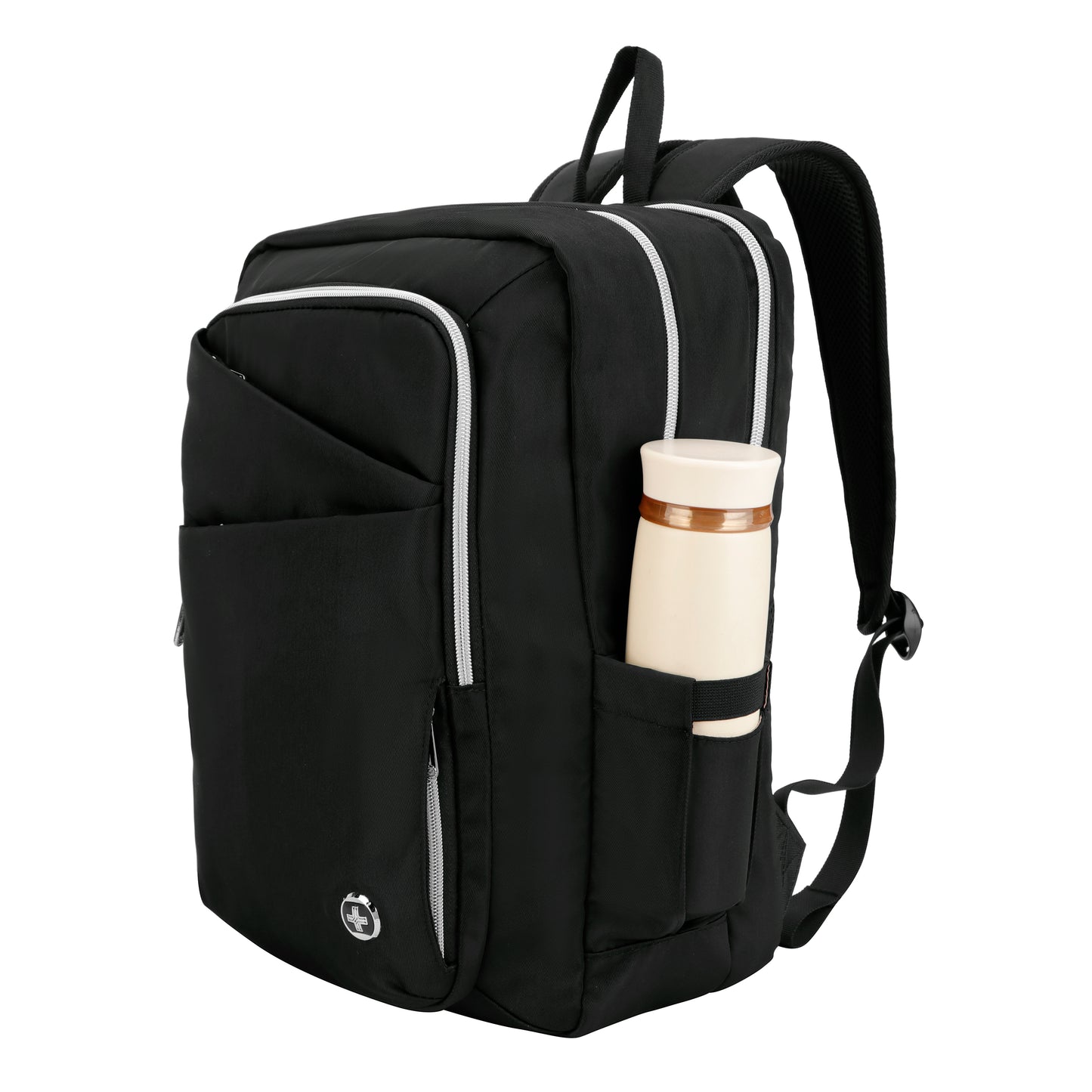 KATY ROSE Black Platinum Backpack with SDD Finder