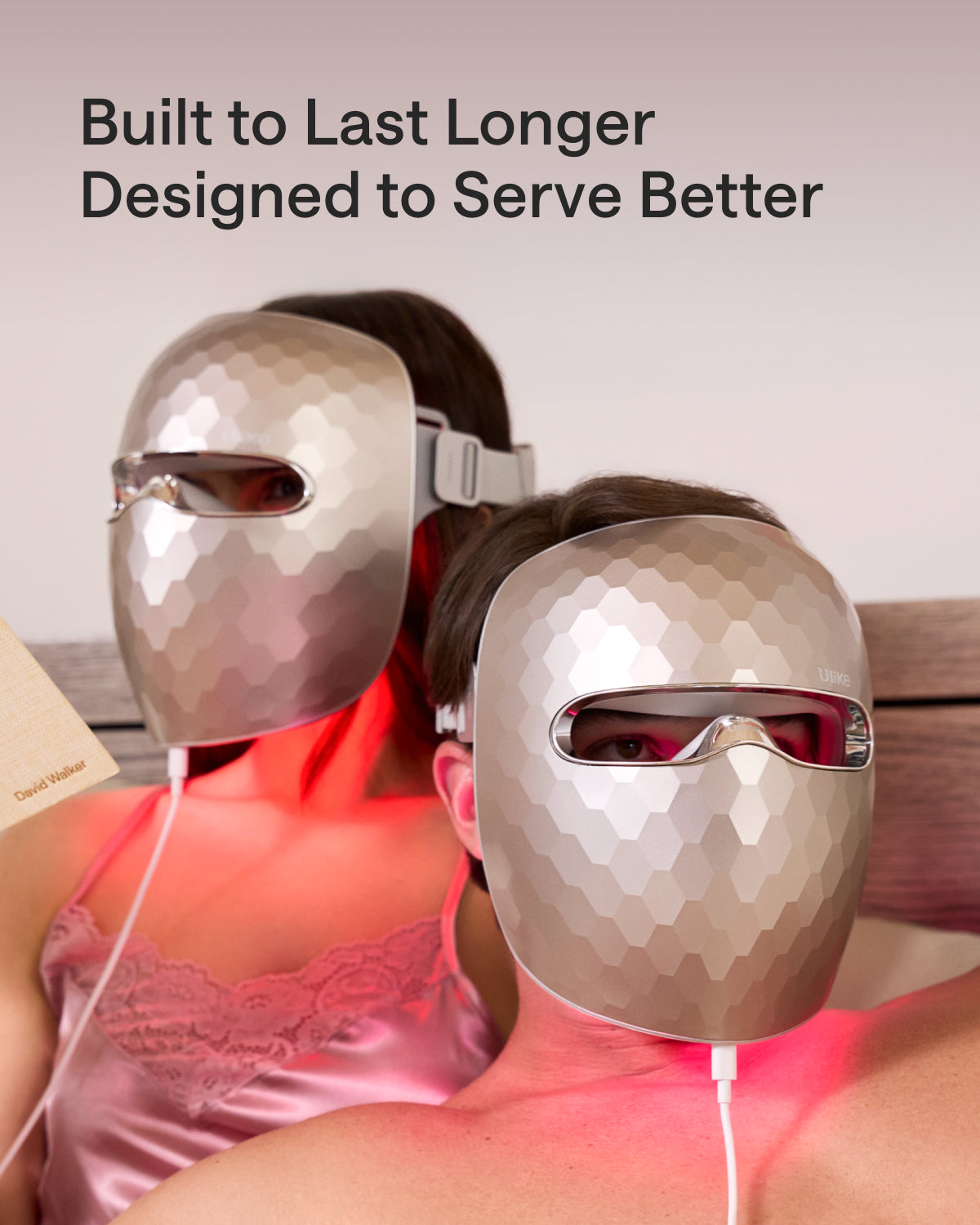 Ulike ReGlow LED Light Therapy Mask - Gold
