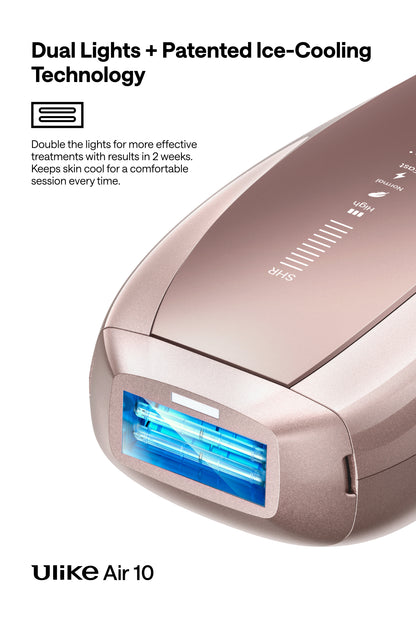 Ulike Air 10, Pink - IPL Hair Removal Device