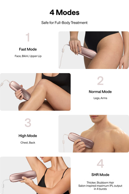 Ulike Air 10, Pink - IPL Hair Removal Device