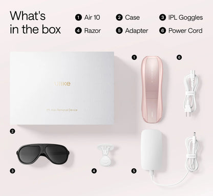 Ulike Air 10, Pink - IPL Hair Removal Device