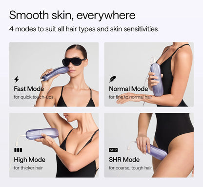 Ulike Air 10, Purple - IPL Hair Removal Device