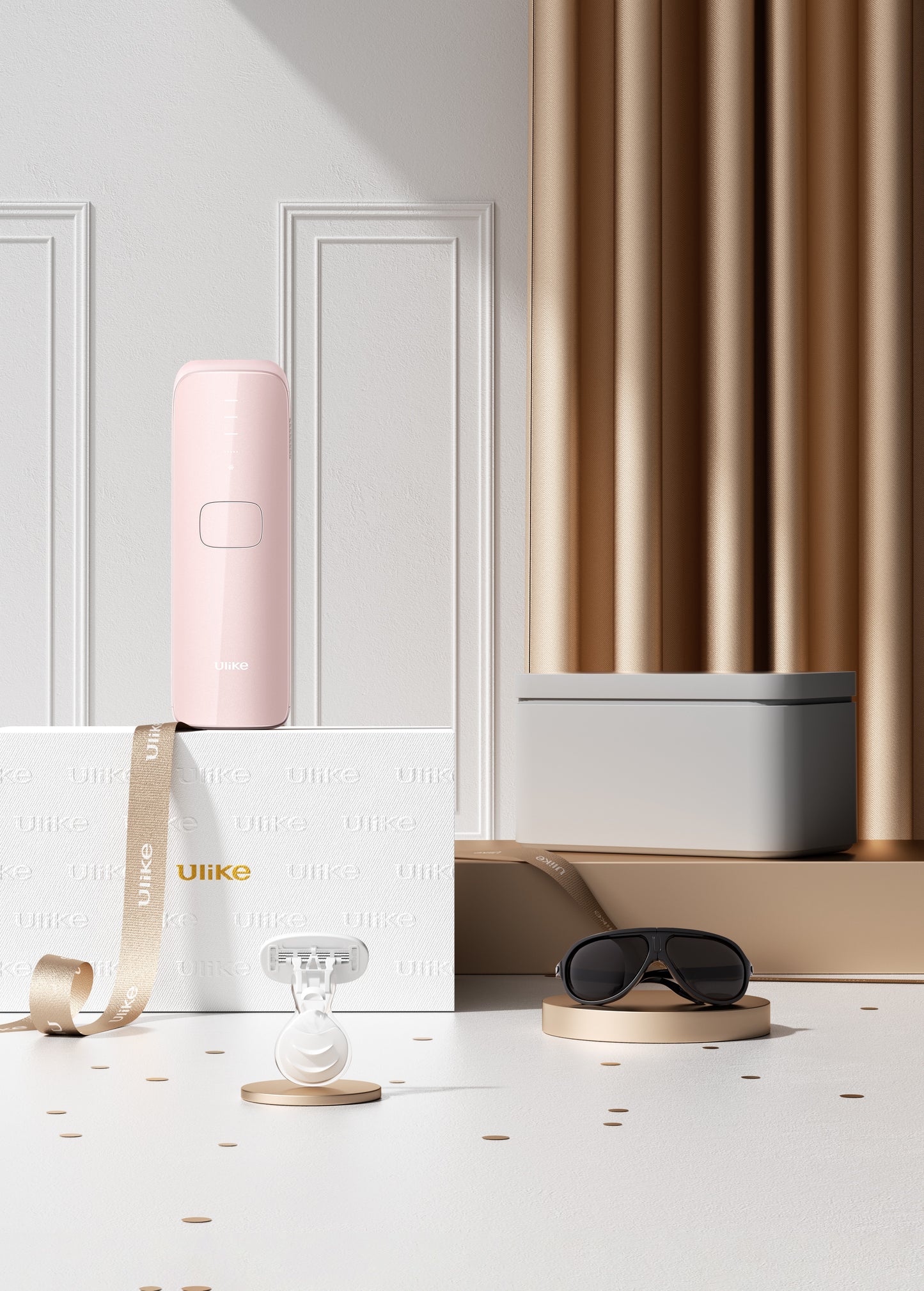 Ulike Air 3, Pink - IPL Hair Removal Device