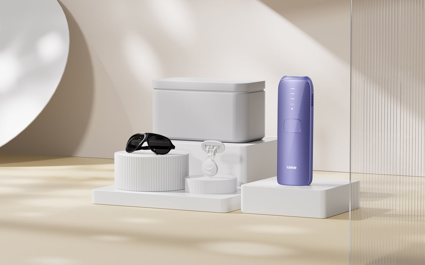 Ulike Air 3, Purple - IPL Hair Removal Device