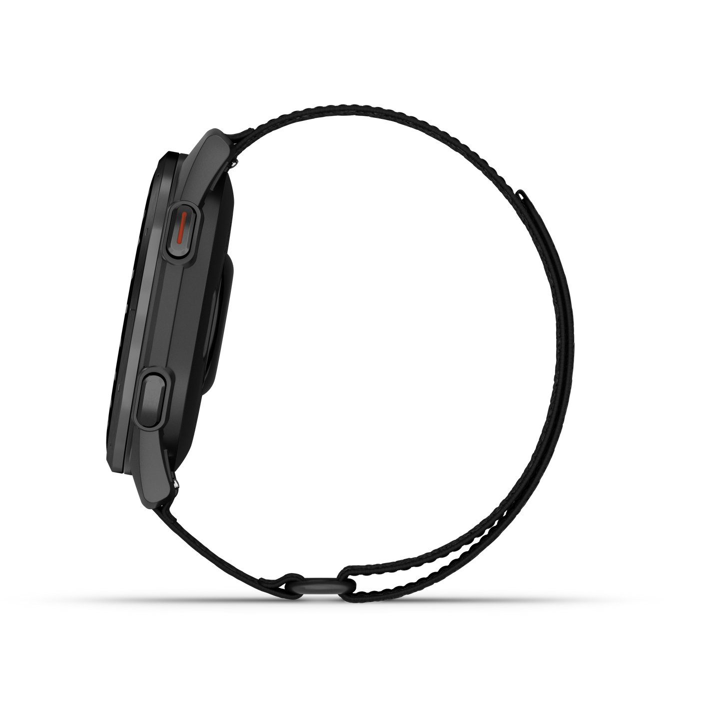 Approach® S50, Slate Aluminum Bezel with Black ComfortFit Nylon Band