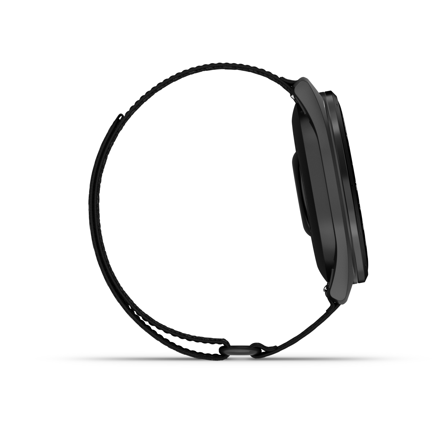 Approach® S50, Slate Aluminum Bezel with Black ComfortFit Nylon Band