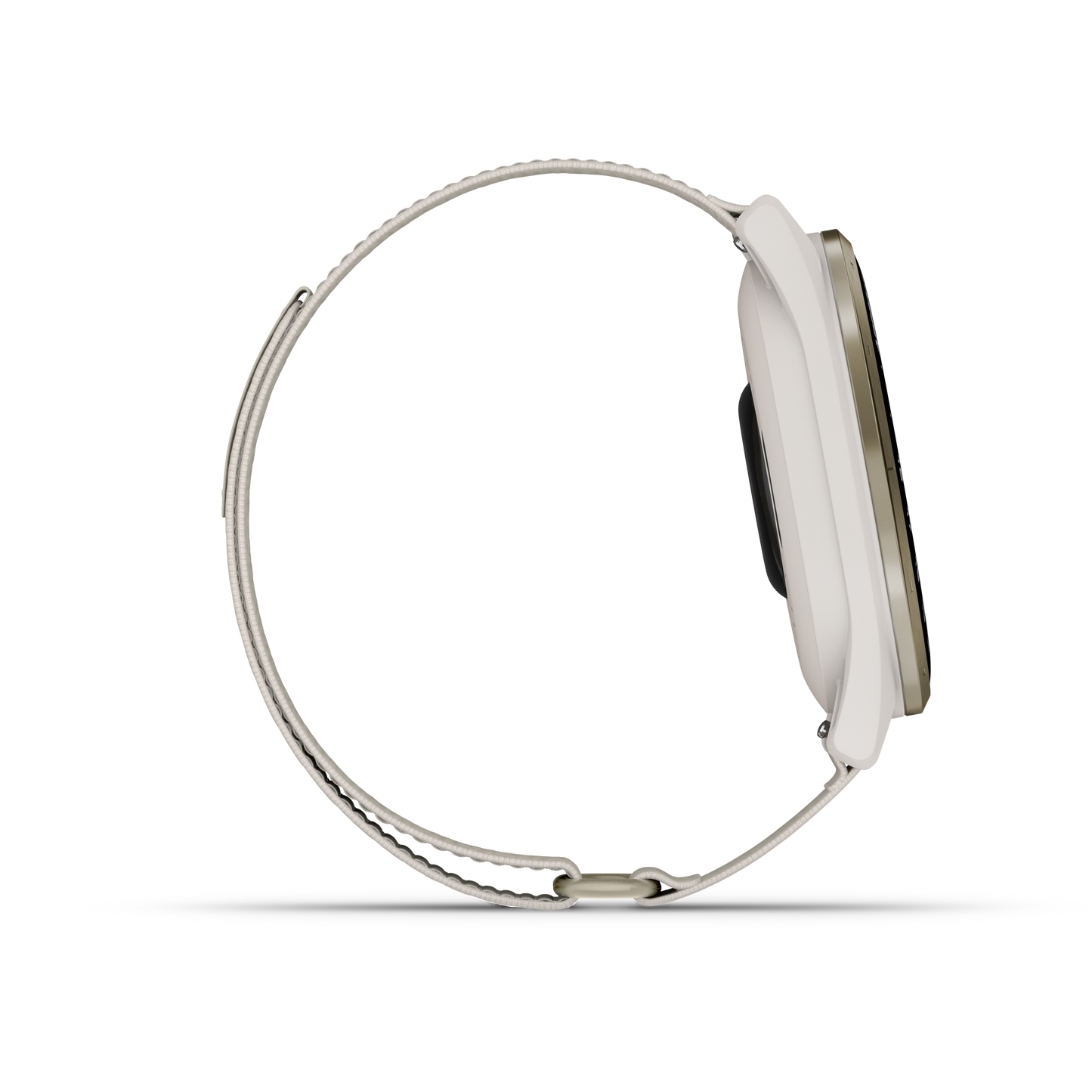 Approach® S50, Cream Gold Aluminum Bezel with Ivory ComfortFit Nylon Band