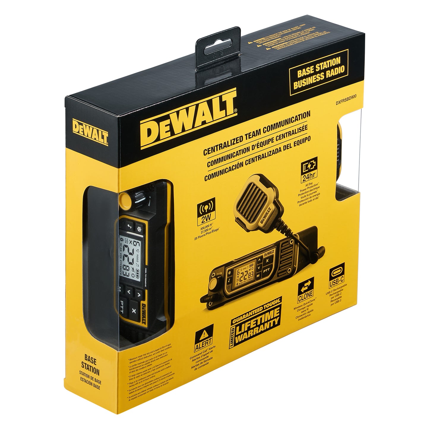 DeWalt Business Radio Base Station