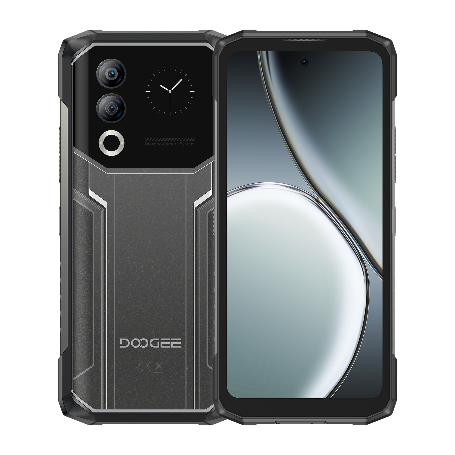 DOOGEE Blade20 Ultra - Rugged Phone - Obsidian Silver