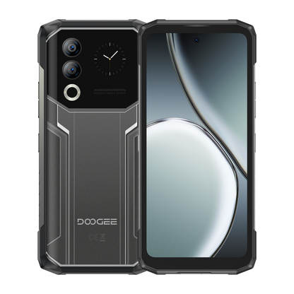 DOOGEE Blade20 Ultra - Rugged Phone - Obsidian Silver