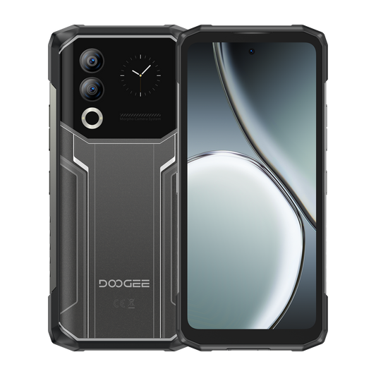 DOOGEE Blade20 Ultra - Rugged Phone - Obsidian Silver