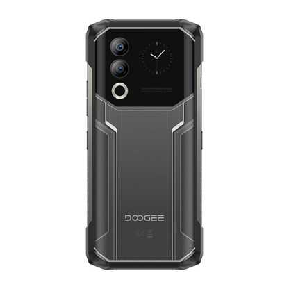 DOOGEE Blade20 Ultra - Rugged Phone - Obsidian Silver