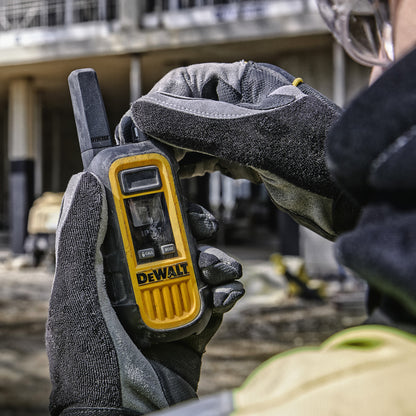 Dewalt Heavy Duty 6 DXFRS300 Radios with 6 Port Charger and 6 Remote Speaker Microphones