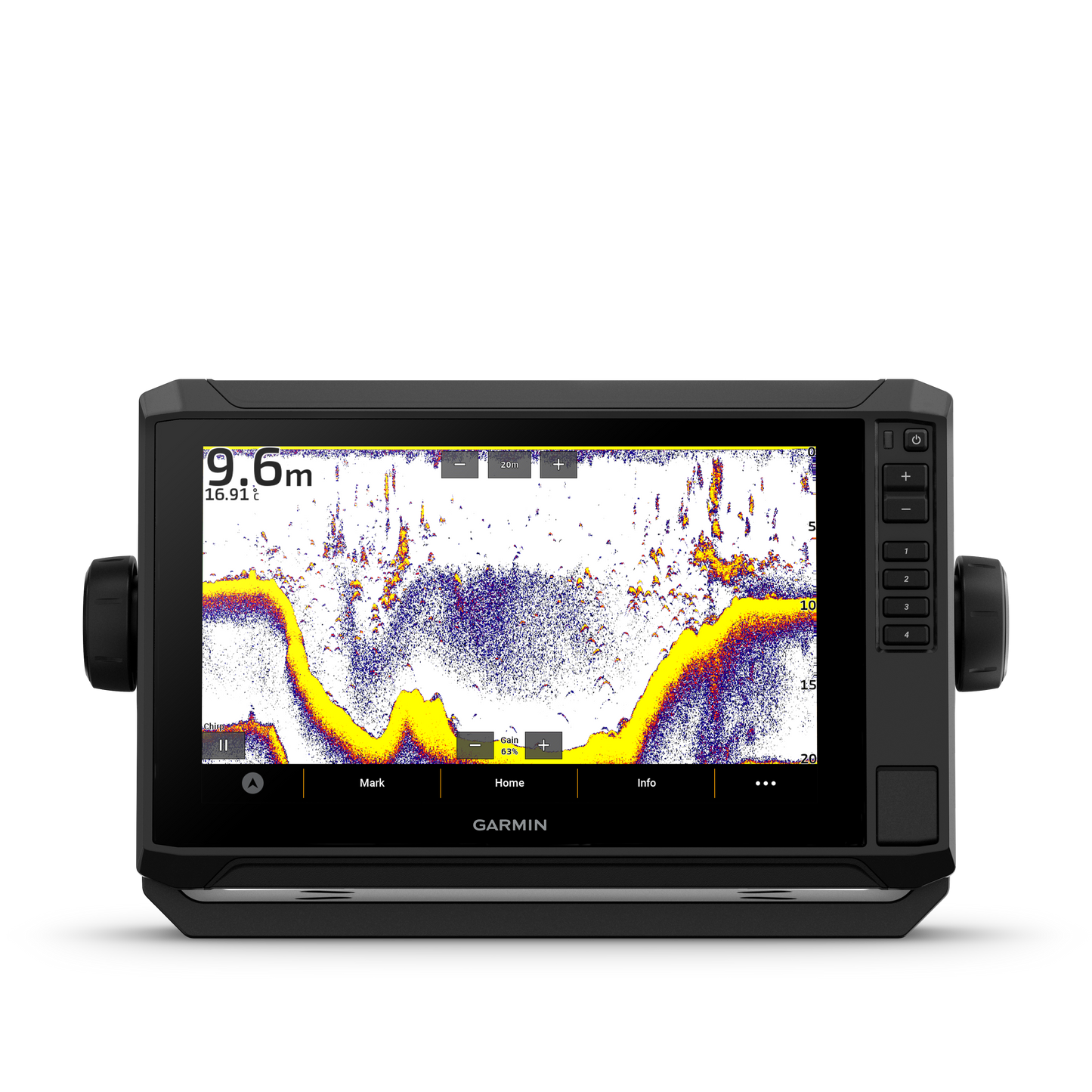 ECHOMAP™ UHD2 9" sv Chartplotters - 95sv with GT56UHD-TM Transducer and Garmin Navionics+ Canada & Alaska Mapping