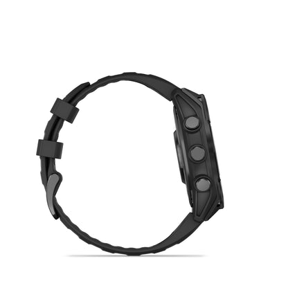 Garmin f?nix 8 – 47mm, AMOLED, Slate Gray with Black Silicone Band
