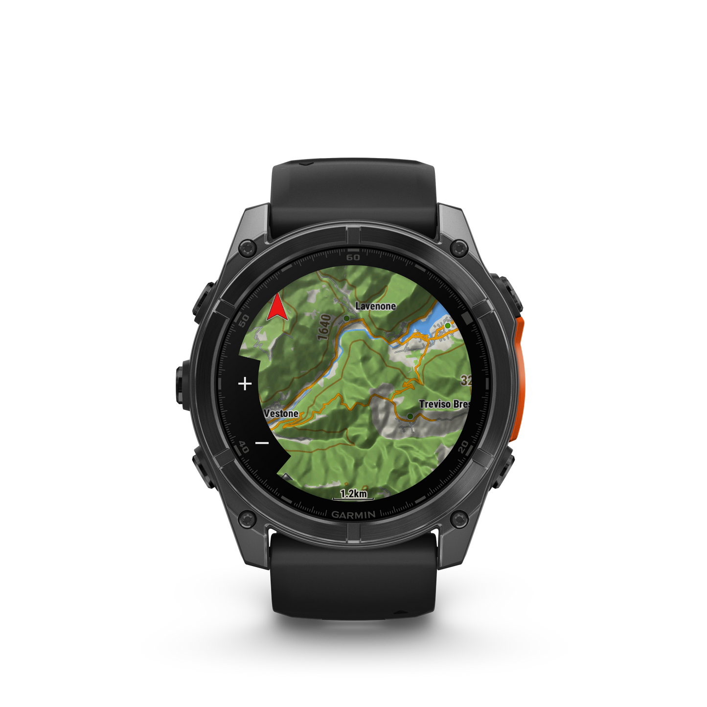 Garmin f?nix 8 – 51mm, AMOLED Slate Gray with Black Silicone Band