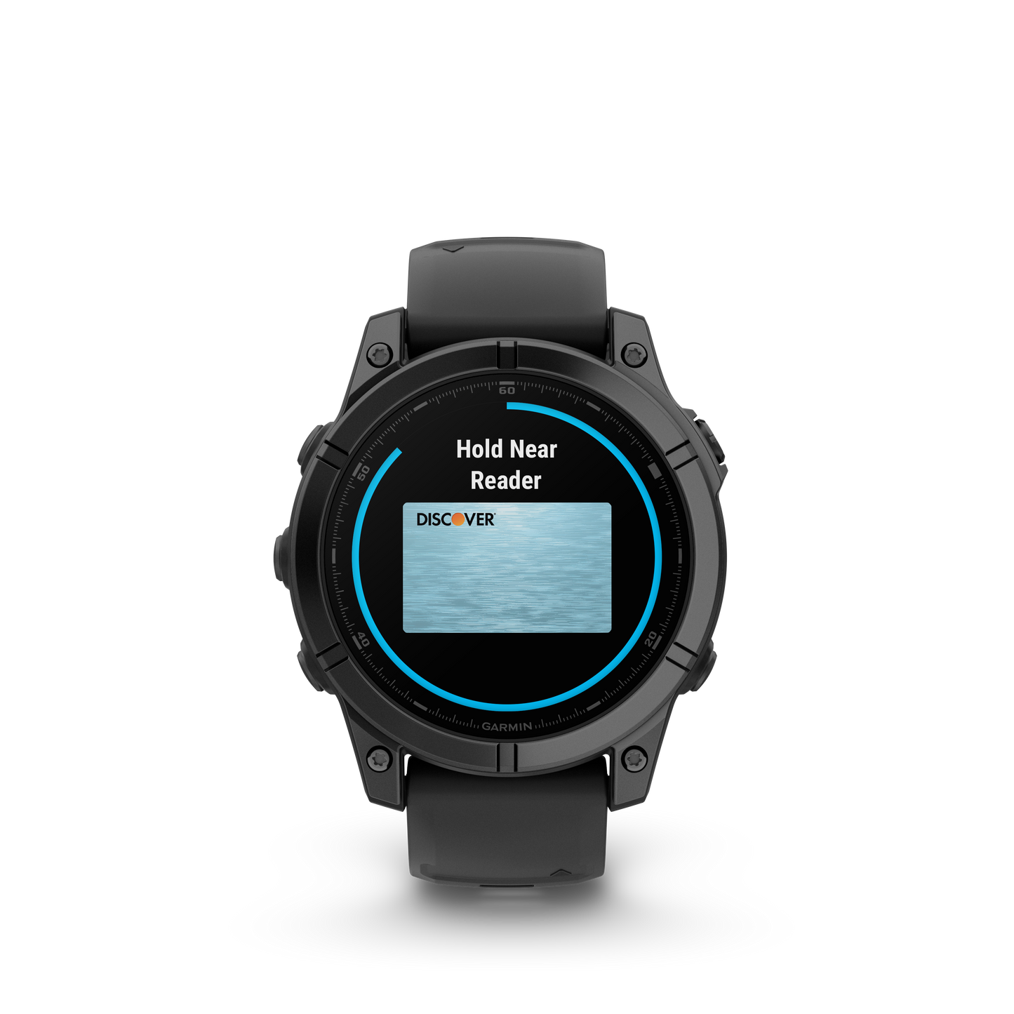 Garmin f?nix E – 47 mm, AMOLED Slate Gray Steel with Black Silicone Band