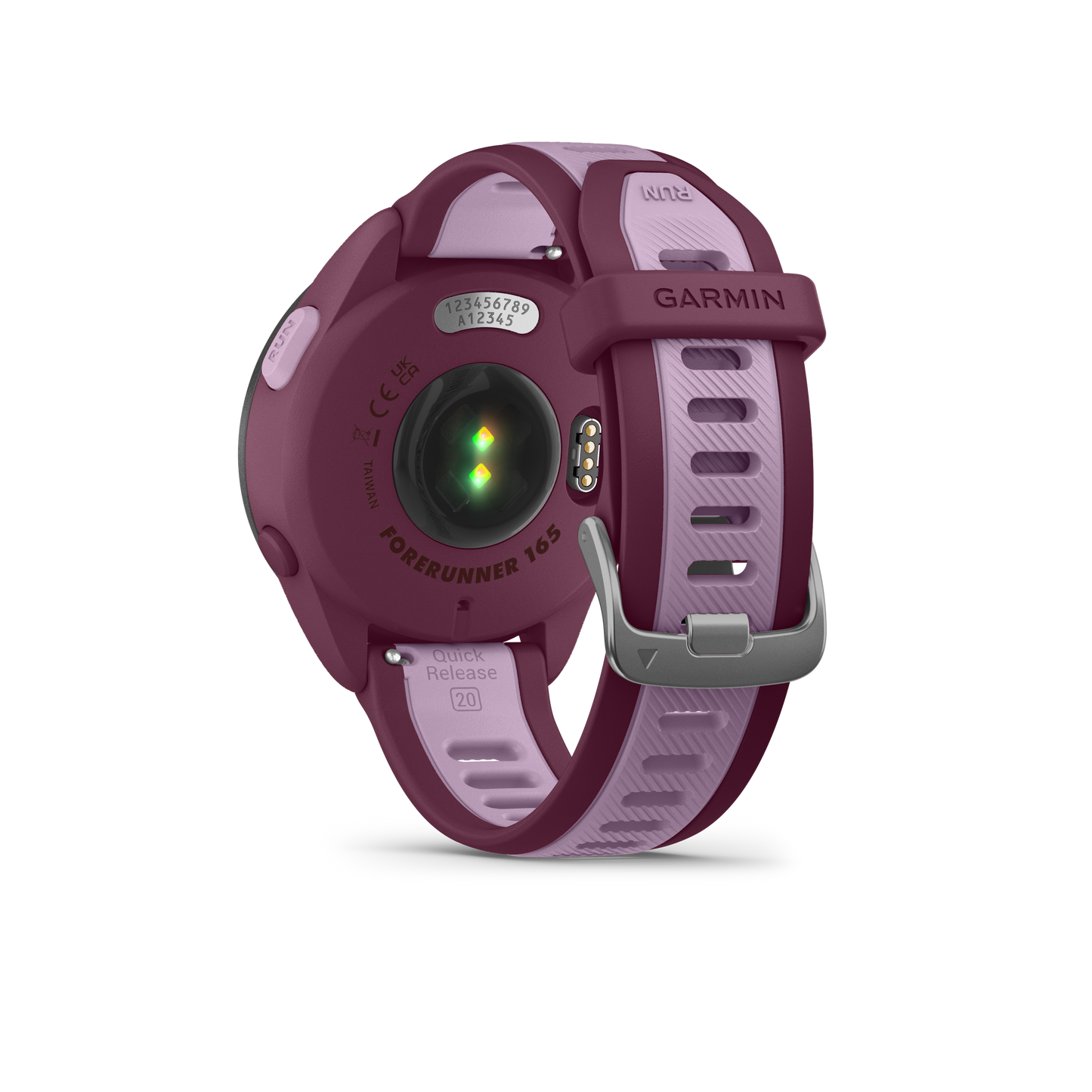 Forerunner® 165 Music, Berry/Lilac