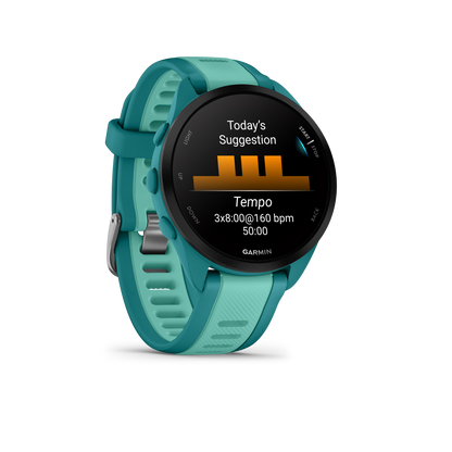 Forerunner® 165 Music, Turquoise/Aqua