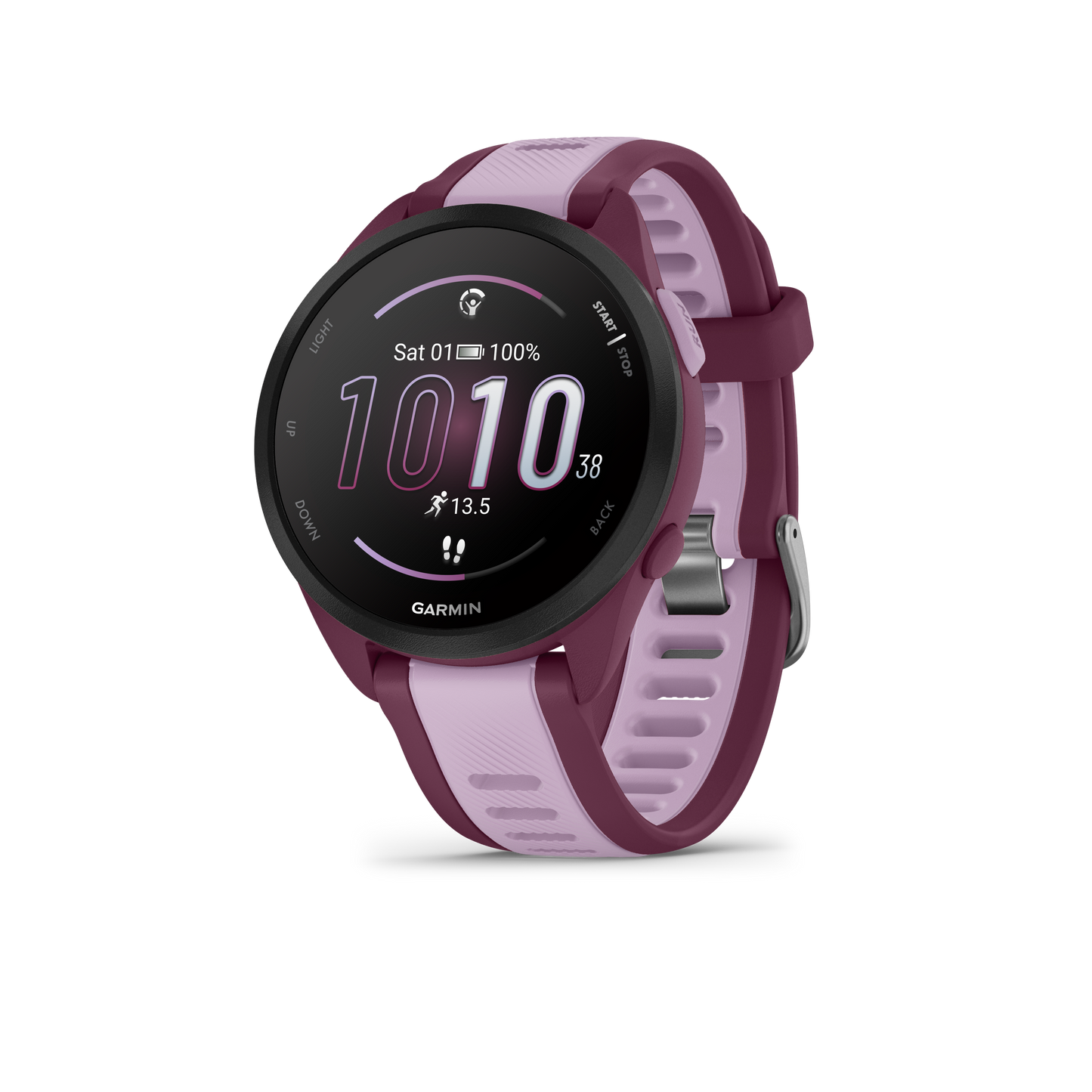 Forerunner® 165 Music, Berry/Lilac