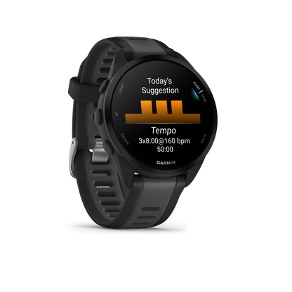 Forerunner® 165, Black/Slate Gray