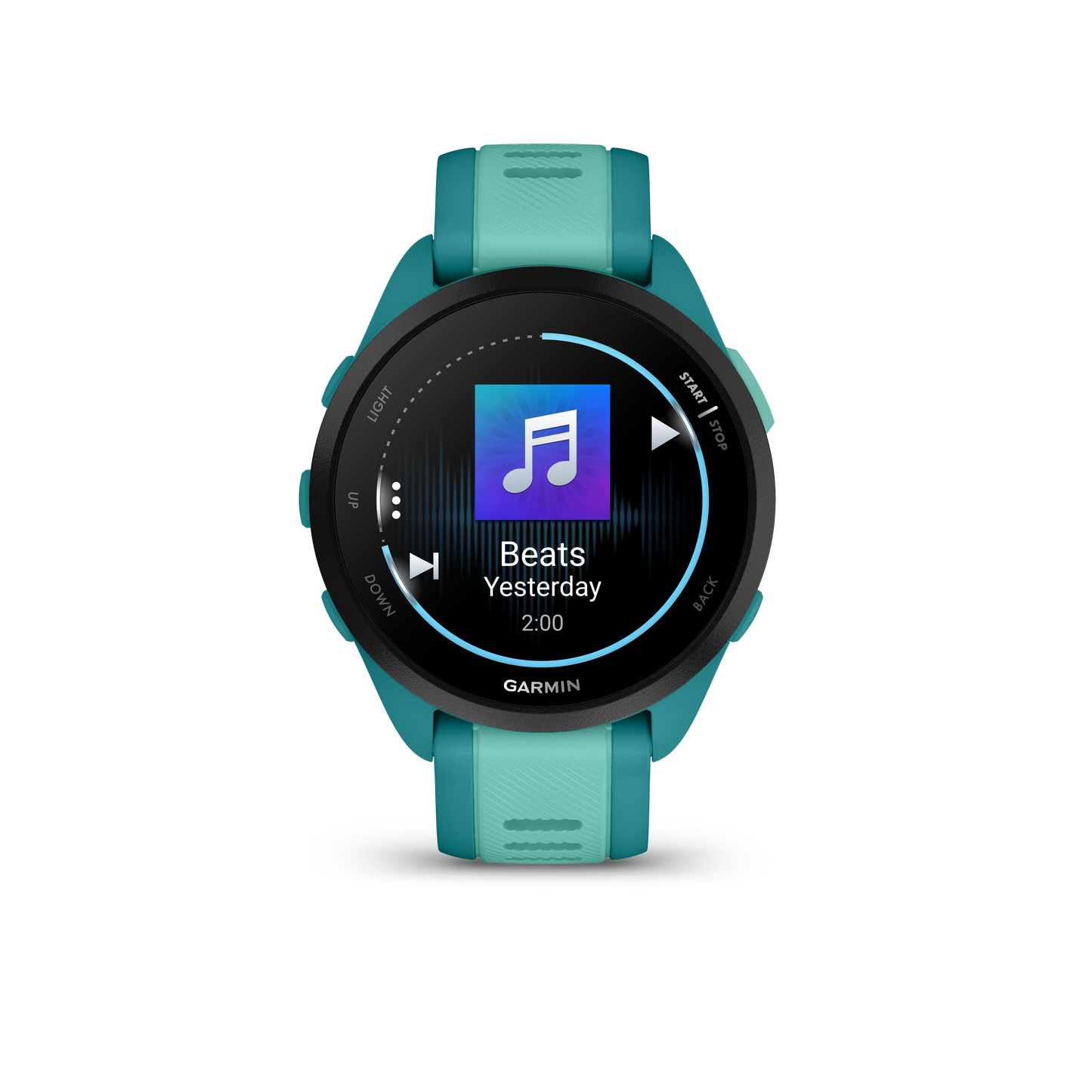 Forerunner® 165 Music, Turquoise/Aqua
