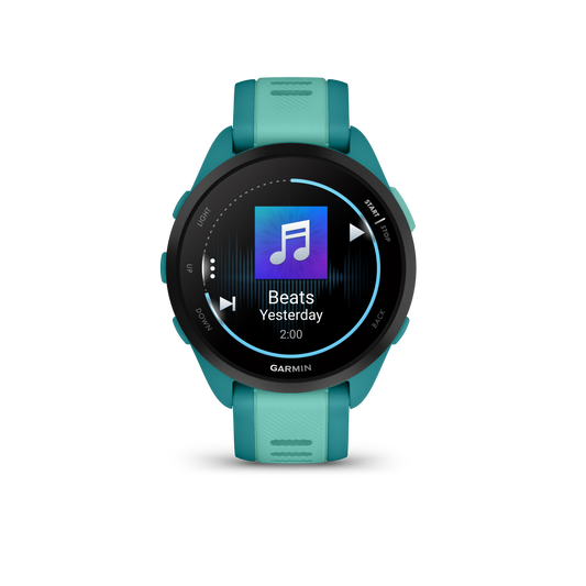 Forerunner® 165 Music, Turquoise/Aqua