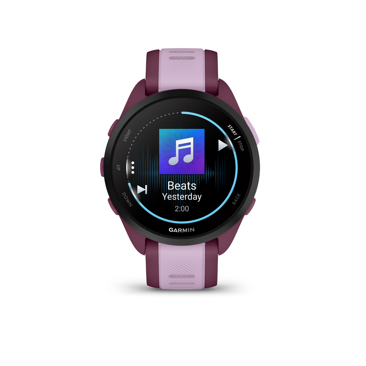 Forerunner® 165 Music, Berry/Lilac