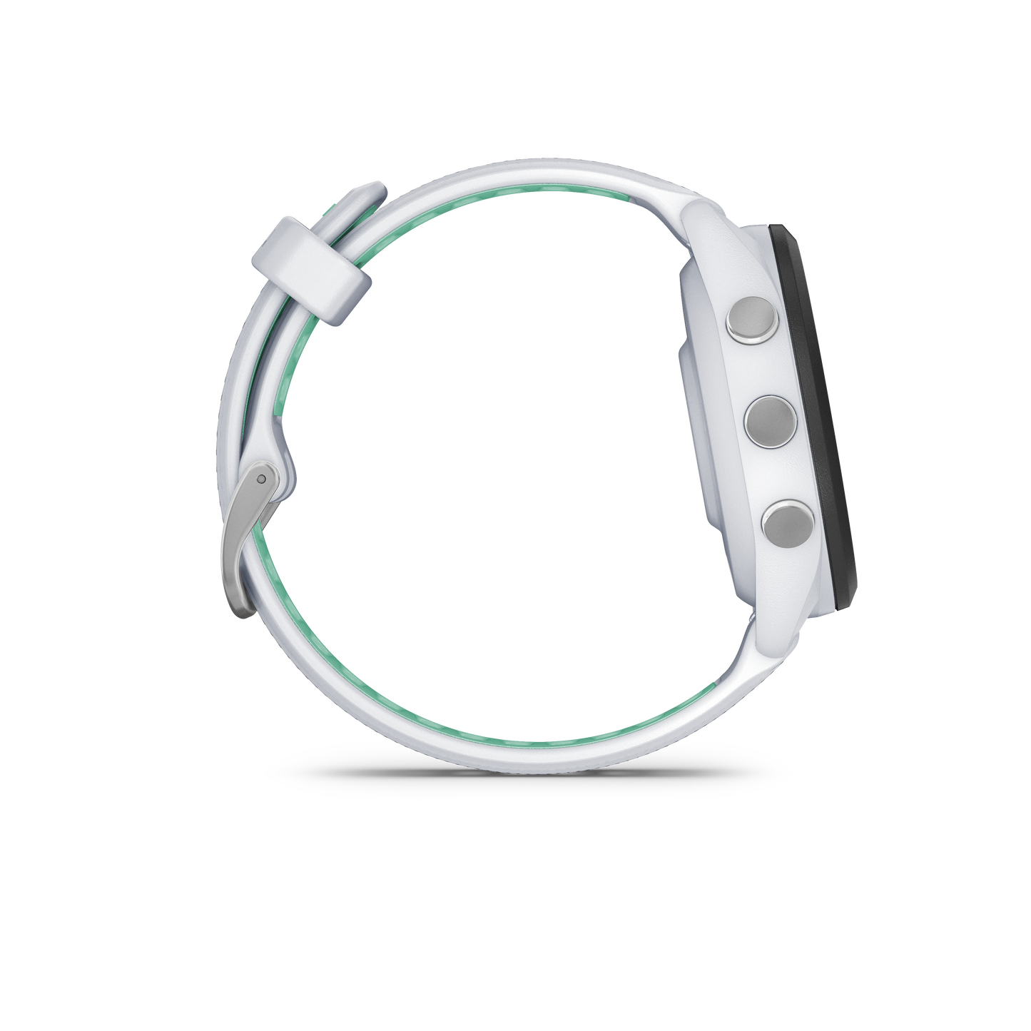 Forerunner® 265S, Black Bezel with Whitestone Case and Whitestone/Neo Tropic Silicone Band