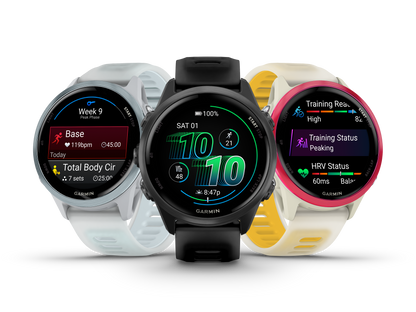 Forerunner® 570 - 42mm, Slate Gray Aluminum with Translucent Black/Black Band