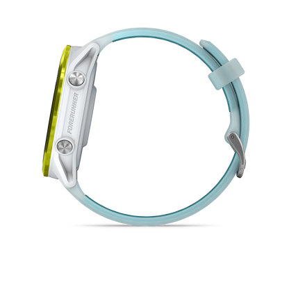 Forerunner® 570 - 47mm, Amp Yellow Aluminum with Translucent Whitestone/Turquoise Band