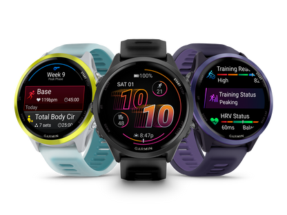 Forerunner® 570 - 47mm, Slate Gray Aluminum with Translucent Black/Black Band