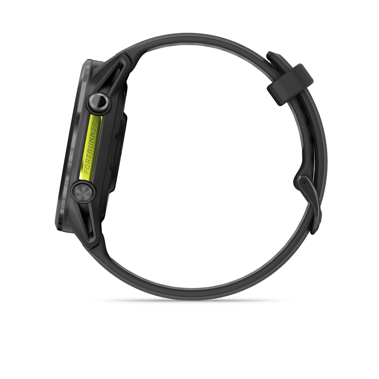 Forerunner® 970, Carbon Gray DLC Titanium with Black Case and Black/Translucent Whitestone Band