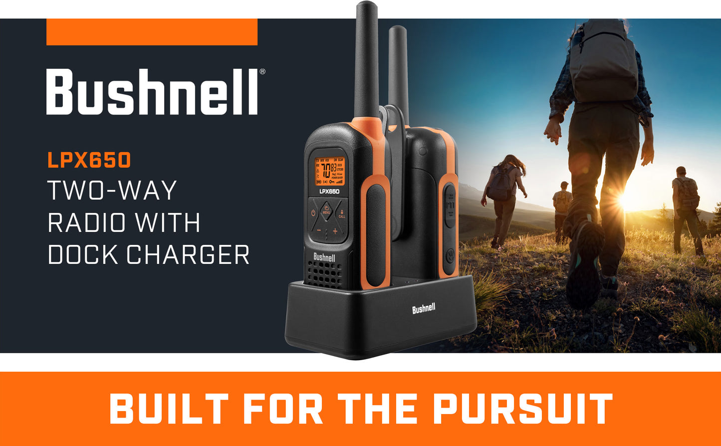 Bushnell Adventure 68 KM FRS 2.0 Watt 2 Way Radio