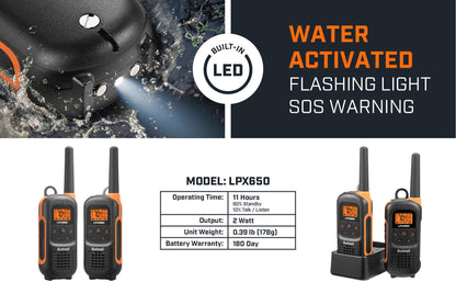 Bushnell Adventure 68 KM FRS 2.0 Watt 2 Way Radio